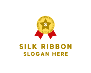 Award Ribbon Medal  logo design