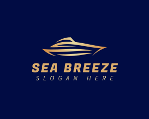 Sail Boat Yacht logo design