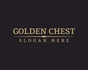 Golden Elegant Cosmetics logo design