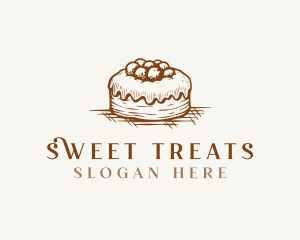 Sweet Pastry Cake logo design