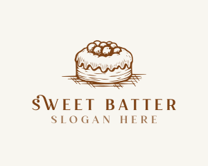 Sweet Pastry Cake logo design