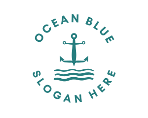 Marine Ocean Anchor logo