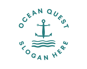 Marine Ocean Anchor logo