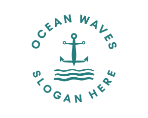 Marine Ocean Anchor logo