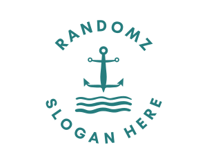 Marine Ocean Anchor logo