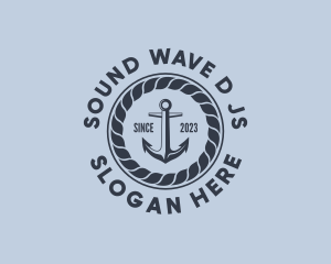 Marine Anchor Rope Logo