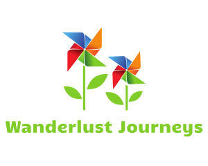 Pinwheel Plant Garden logo