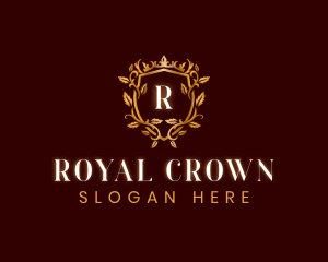 Royal Crown Shield logo design