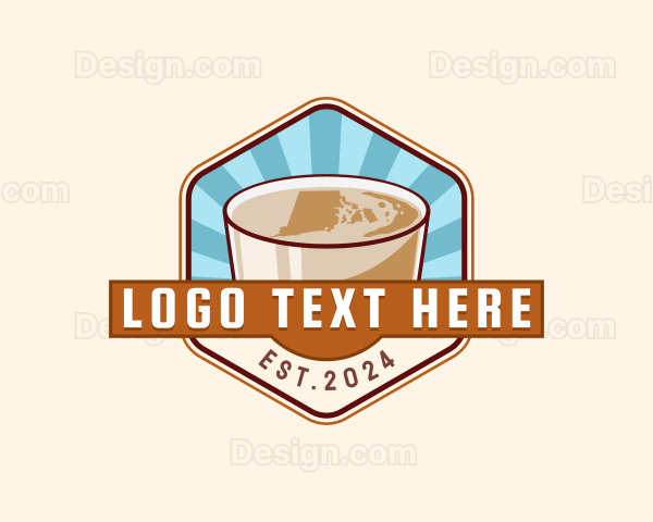 Rhode Island Coffee Beverage Logo