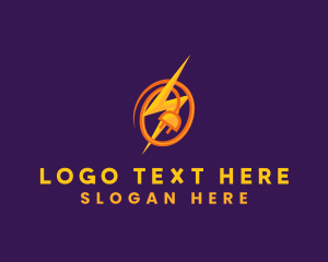 Lightning Bolt Plug logo