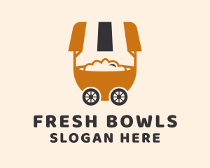 Rice Bowl Food Cart logo design