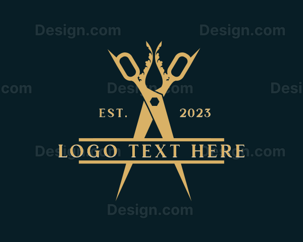 Luxury Scissors Boutique Logo