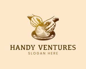 Hand Bowl Pottery logo
