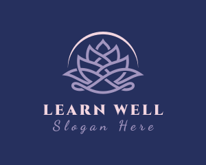 Lotus Yoga Wellness logo design