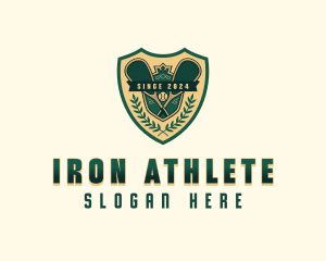 Athletic Tennis Team logo design