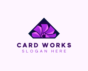 Flipping Paper Cards logo design