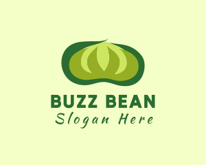 Green Cotton Plant logo design