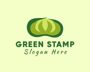 Green Cotton Plant logo design