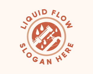 Faucet Plumbing Pipe  logo design