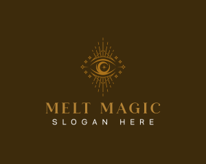 Stylish Eye Psychic logo design