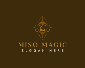 Stylish Eye Psychic logo design