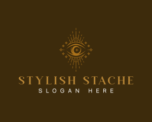 Stylish Eye Psychic logo design