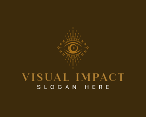 Stylish Eye Psychic logo design