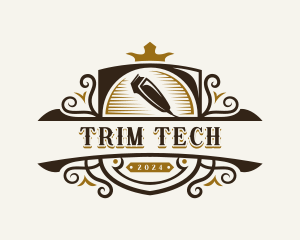 Trimmer Grooming Barbershop logo