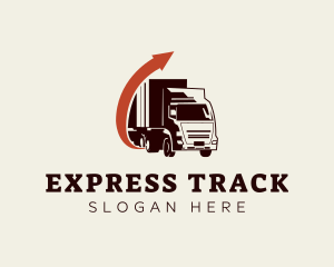 Arrow Freight Truck logo design