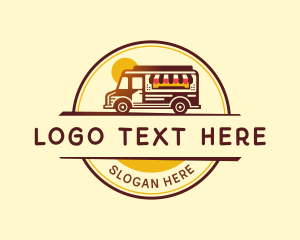 Food Truck Vehicle Logo