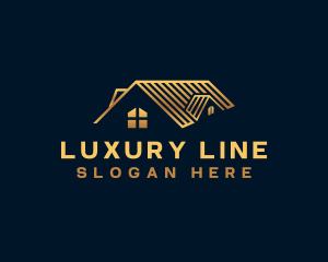 Luxury Roof Realty logo design