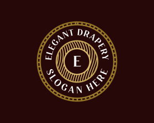 Elegant Hipster Medallion logo design