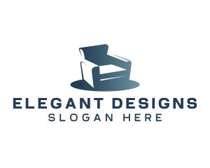 Home Sofa Chair  logo design