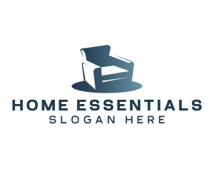 Home Sofa Chair  logo design