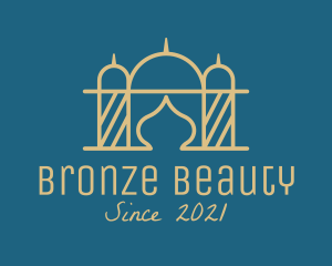 Bronze Mosque Outline logo