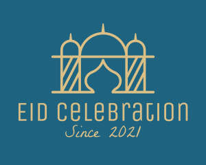 Bronze Mosque Outline logo