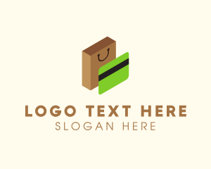 Credit Card & Shopping Bag Logo