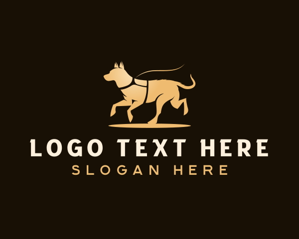 Leash logo example 4