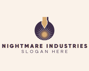 Industrial Laser Fabrication logo design