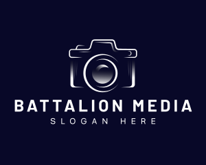 Media Camera Photographer logo design