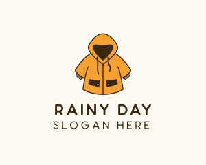 Kiddie Raincoat Clothing  logo design