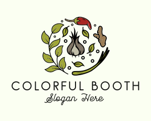 Natural Spice Ingredients logo design