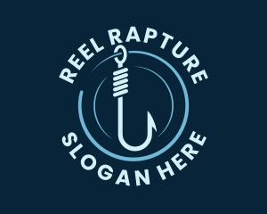 Marine Fishing Hook logo