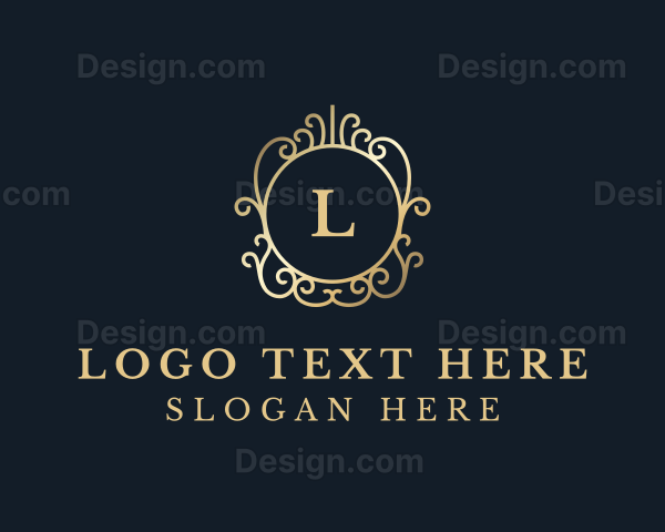 Expensive Luxury Ornament Logo