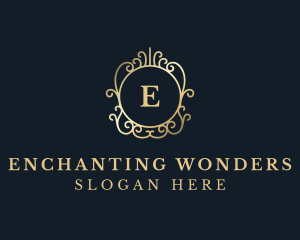 Expensive Luxury Ornament logo design