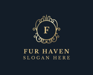 Expensive Luxury Ornament logo design