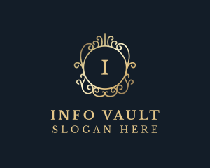 Expensive Luxury Ornament logo design