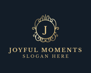 Expensive Luxury Ornament logo design