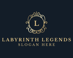 Expensive Luxury Ornament logo design