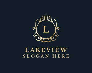 Expensive Luxury Ornament logo design